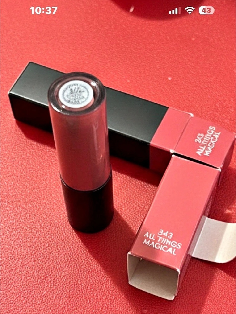 MAC Lustreglass Sheer-Shine Lipstick 343 All Things Magical
